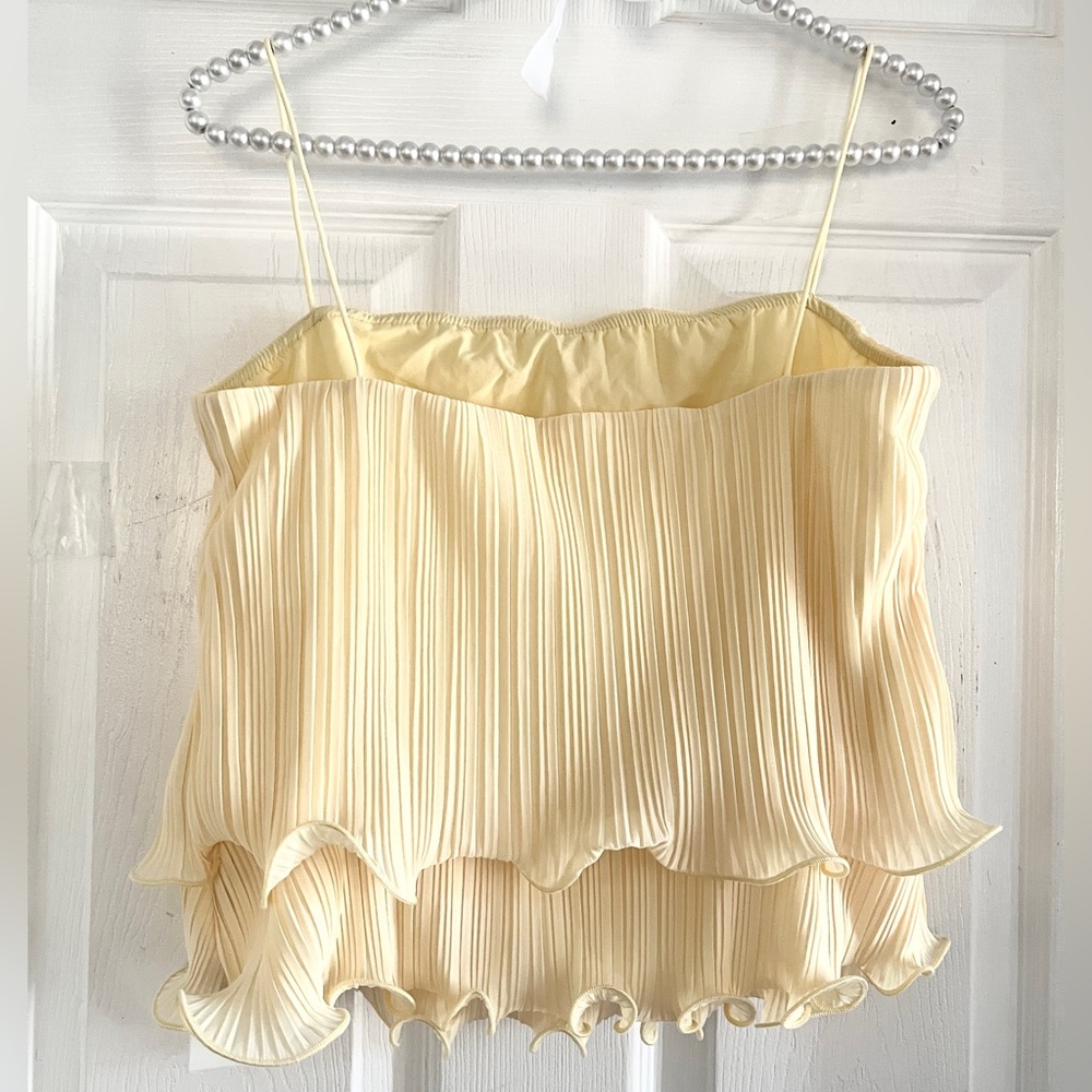 Commense Pleated Layered Ruffle Skirt Set - Picture 10 of 13